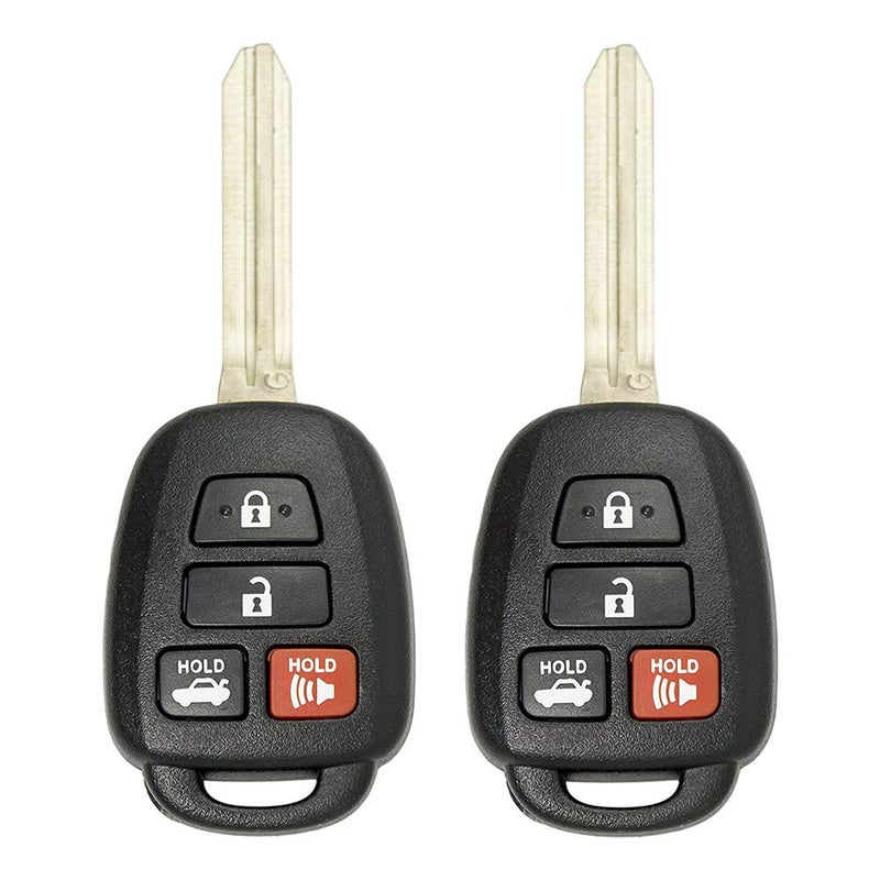 Keyless2Go Replacement for New Keyless Entry Remote Car Key for Vehicles That Use HYQ12BDM with G Chip (2 Pack) - Image 1